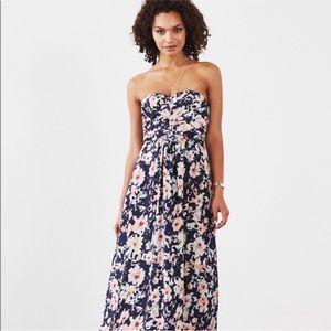 Dove & Dahlia Weddington Way Floral Strapless Dress